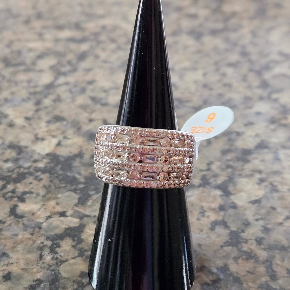 Bomb Party RBP7766 "Call It Fate" Blue Zircon Spinel Sz 6